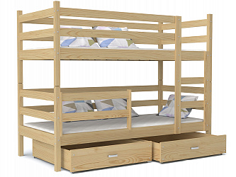 Детская деревянная кровать "Домик-2"