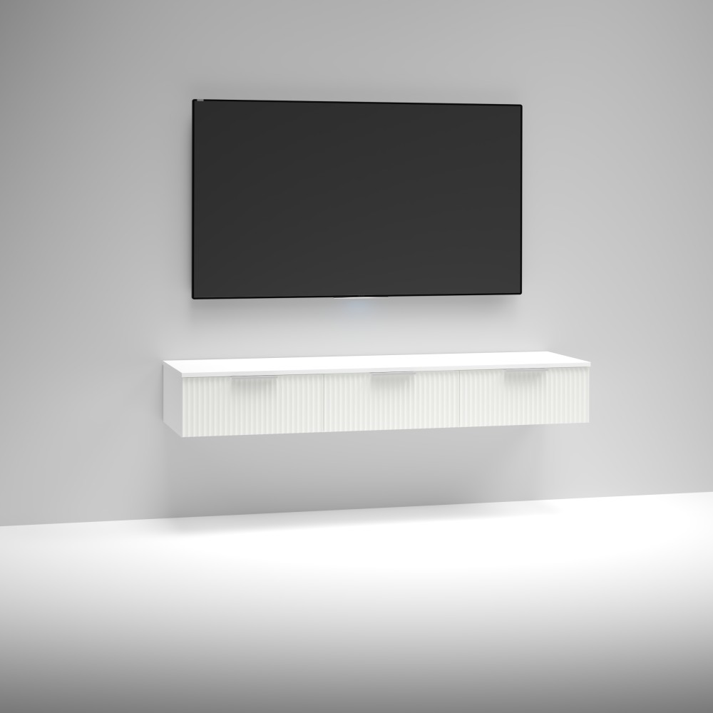 подвесная ТВ тумба Сальвадор-7 белый - милк.jpg