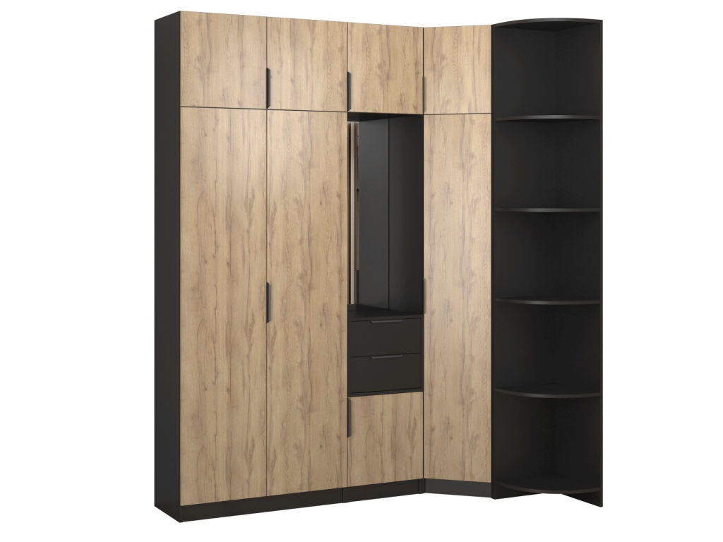 Прихожая Трим 14 (черный-дуб вотан).jpg