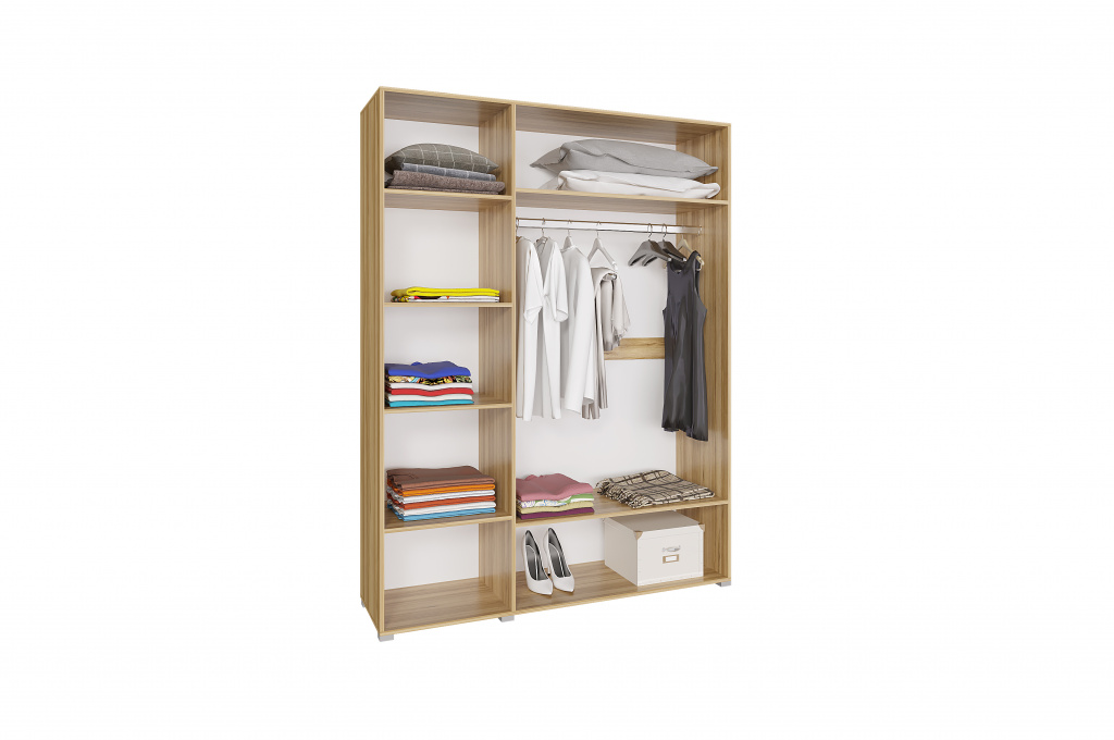 Шкаф 3х ств дуб золотой наполнение.jpg