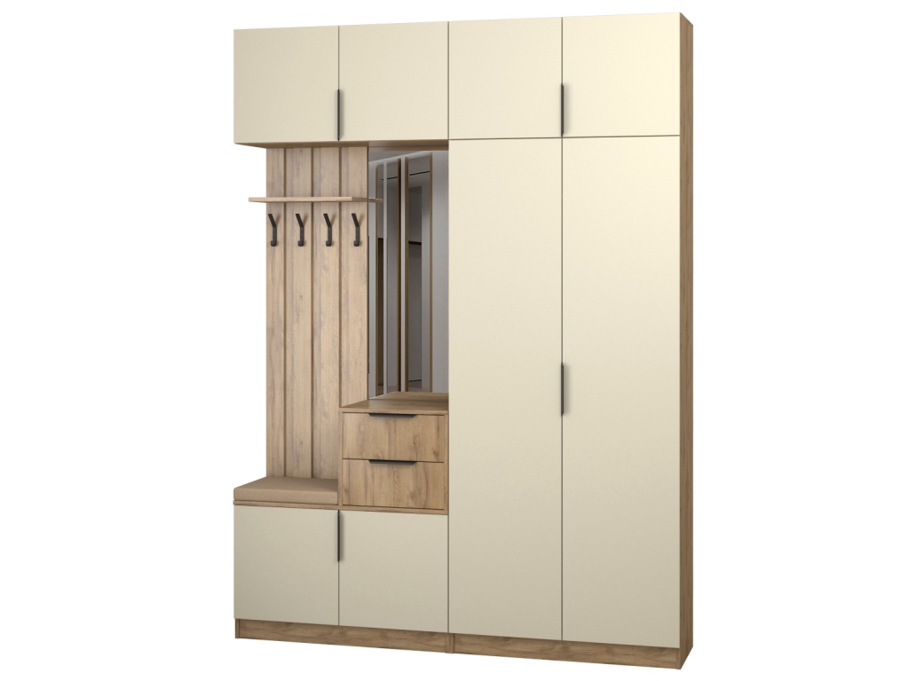 Прихожая Трим 4 МДФ (дуб вотан-SF-023 Палома).jpg