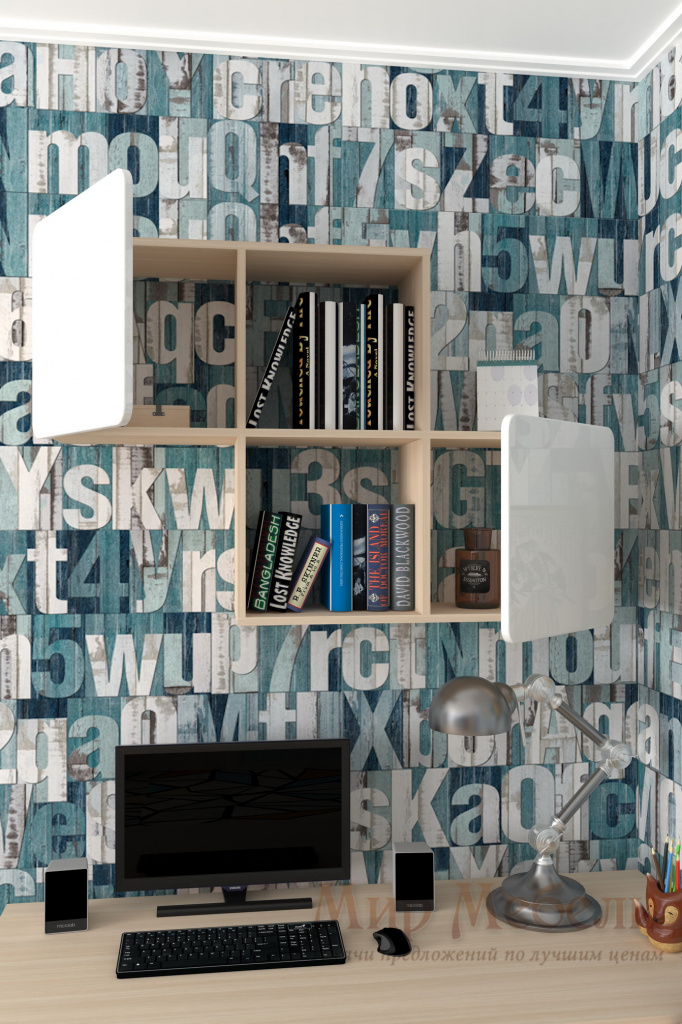 полка для книг Мебелеф 2 белая открытая.jpg полка для книг Мебелеф 2 белая открытая.jpg