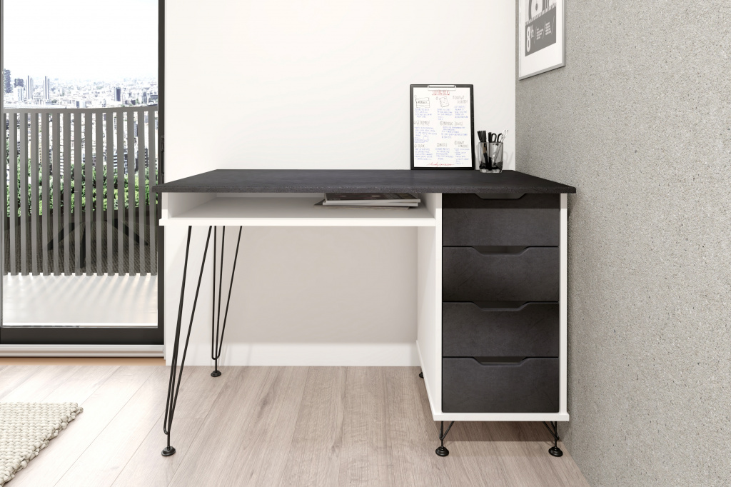 письменный стол МегаKraft 21 белый - лофт черный.jpg