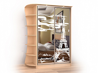 Шкаф-купе 2-х дверный "Лагуна-49"