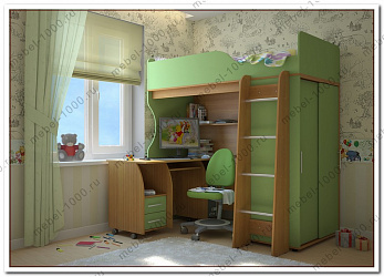 Детская кровать "Мишутка"