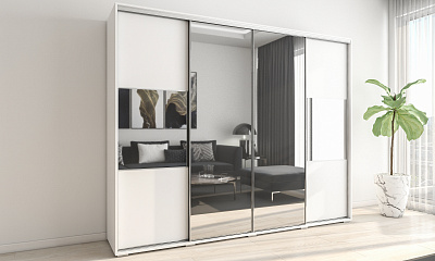 Шкаф купе 4-х дверный "Модус-23"