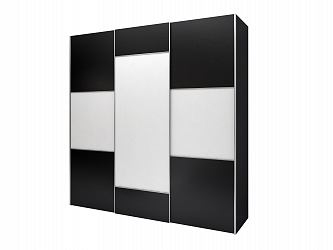 Шкаф купе 3-х дверный "Рондо 3-17"