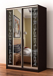 Шкаф-купе 2-х дверный "Лагуна-46"