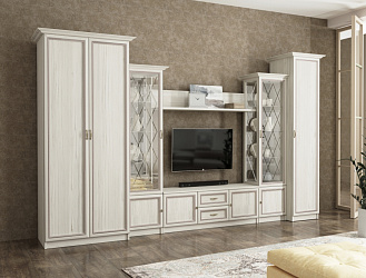 Модульная стенка для гостиной "Ажур-8"
