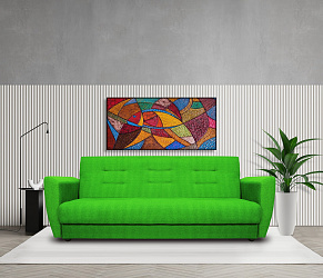 Диван книжка "Лира зеленый"