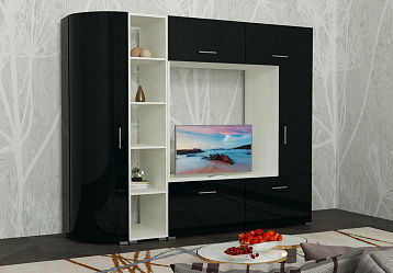Модульная стенка для гостиной "Радиолла-1"