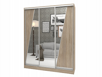 Шкаф-купе 3-х дверный "Аурум-13"