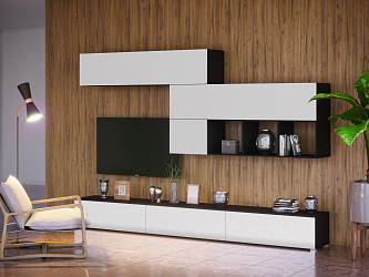 Модульная стенка для гостиной "Марта-10"