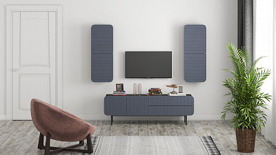 Модульная стенка для гостиной "Модерн Лофт-9"