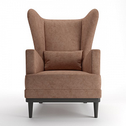 Кресло для отдыха "Оскар" вельвет пепел