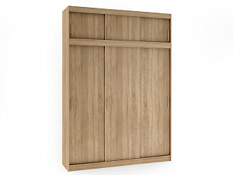 Шкаф купе 3-х дверный "Миллениум" с антресолью