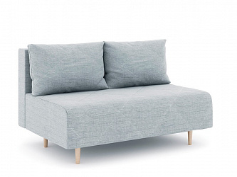 Прямой диван "Милли Мини без локтей" рогожка дрим люкс 8