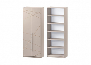 Шкаф 2-х дверный "Джелато-201" (модульная группа)