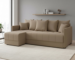 Угловой диван "Хант" велюр зара капучино 3