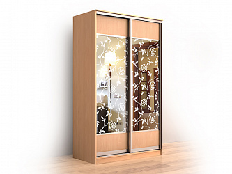 Шкаф-купе 2-х дверный "Лагуна-40"