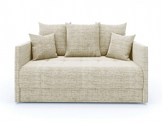Прямой диван "Хант мини" рогожка дрим беж