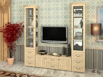 Модульная стенка для гостиной "Витраж-5"