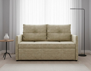 Прямой диван "Майами лайт" рогожка дрим беж