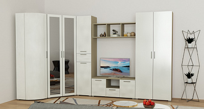 Модульная стенка для гостиной "Радиолла-16"