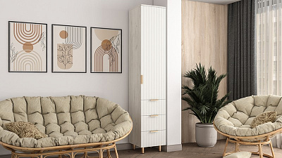 Шкаф пенал "Бирмингем-15"