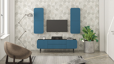 Модульная стенка для гостиной "Модерн Лофт-7"