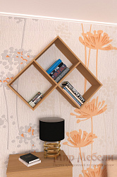 Навесная полка "Мебелеф-6"