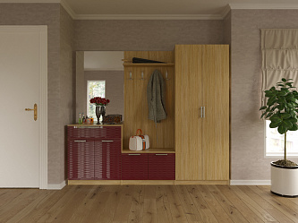 Модульная прихожая "Глянец 3Д-4"