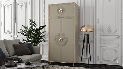 Шкаф 2-х дверный "Ришелье-5"