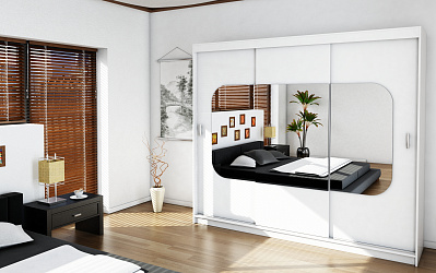 Шкаф купе 3-х дверный "Миррор 1.3"