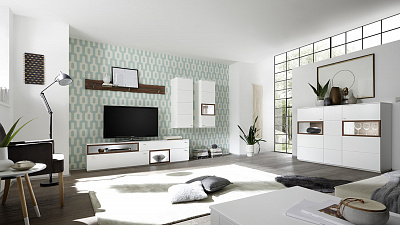 Модульная стенка для гостиной "Луна-3"