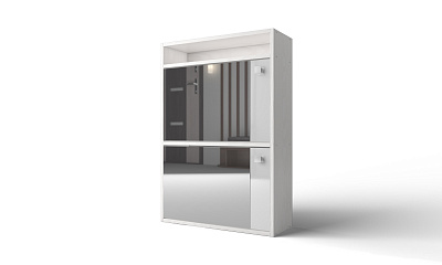 Обувница "Дженни-19" с зеркалом