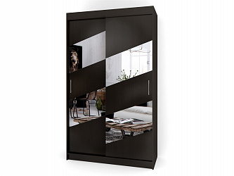 Шкаф купе 2-х дверный "Миллениум-4" с зеркалами