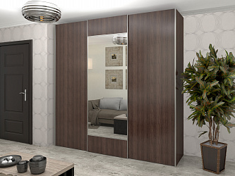 Шкаф купе 3-х дверный "Рондо 3-15" с зеркалами