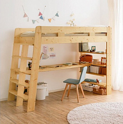 Детская деревянная кровать "Вьюга"