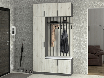 Модульная прихожая "Трим-7" ЛДСП