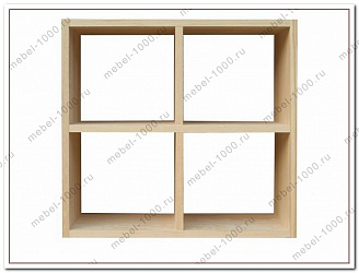 Полка из натурального дерева №29