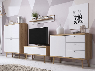 Стенка для гостиной "Флорентина"