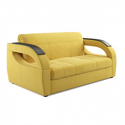 Диван аккордеон на металлокаркасе "Монреаль" мазерати еллоу 13