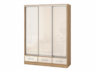 Шкаф купе 3-х дверный "Версаль" 3 ящика/МДФ