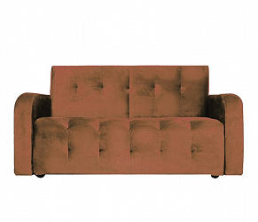 Диван нераскладной "Оксфорд Люкс" коричневый
