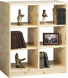 Стеллаж "Лилия №5" из натурального дерева