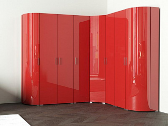 Модульный угловой распашной шкаф "Радиолла-22"