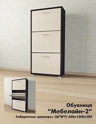Обувница "Мебелайн-2"