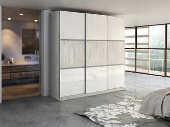 Шкаф купе 3-х дверный "Нова Континент-7"