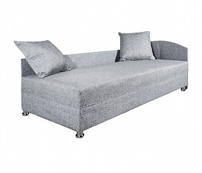 Тахта "Ф-диван" рогожка серая